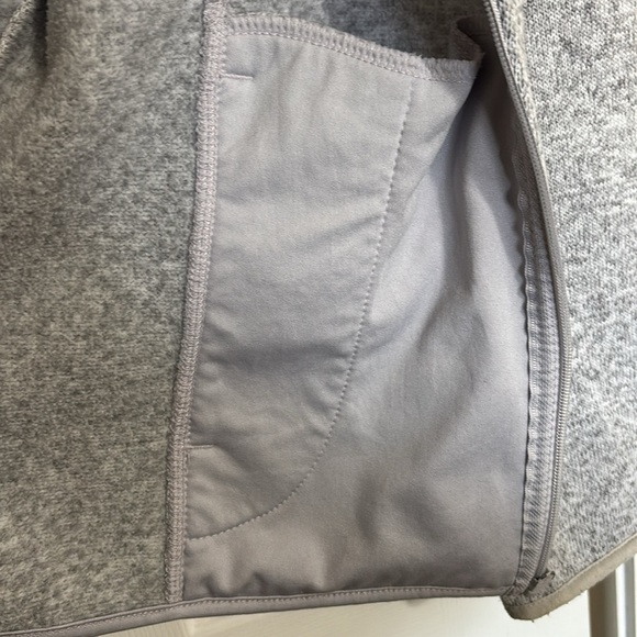 Swiss+Tech Women's Ivory Fleece Lined Zippered Gray Jacket XL - Picture 11 of 11